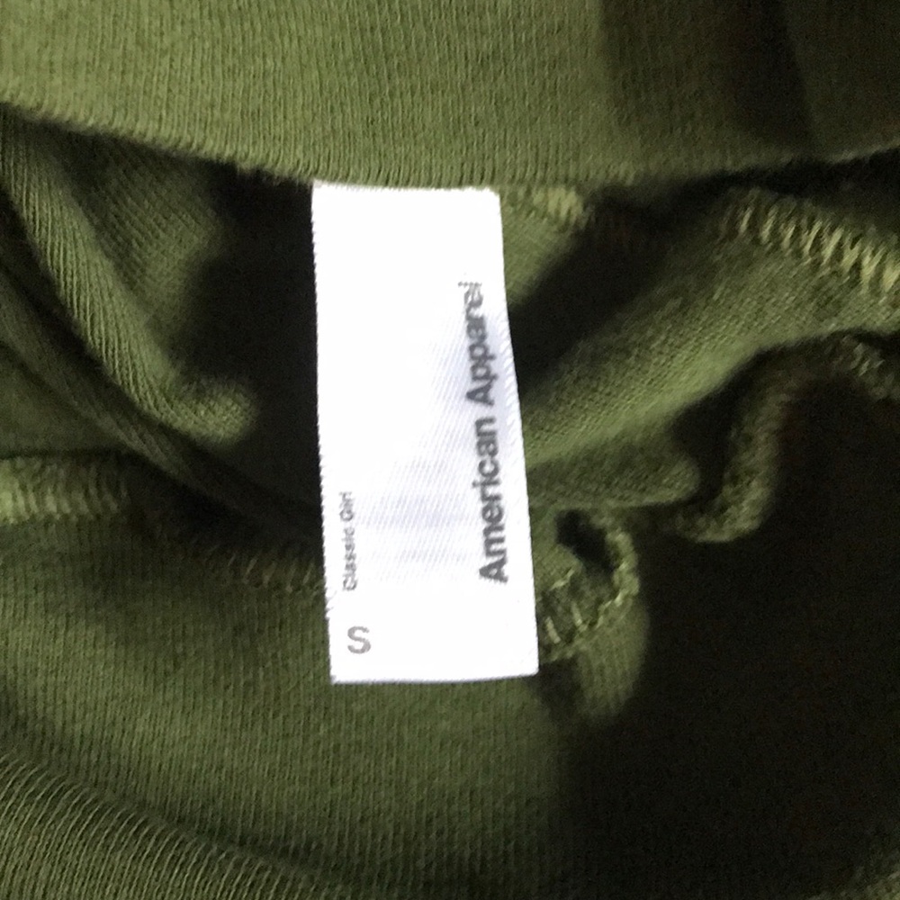 AMERICANAPPAREL - Bubble Tube Dress - Green - Sz S - Picture 7 of 7